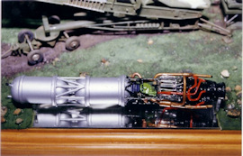 V-2 model diorama